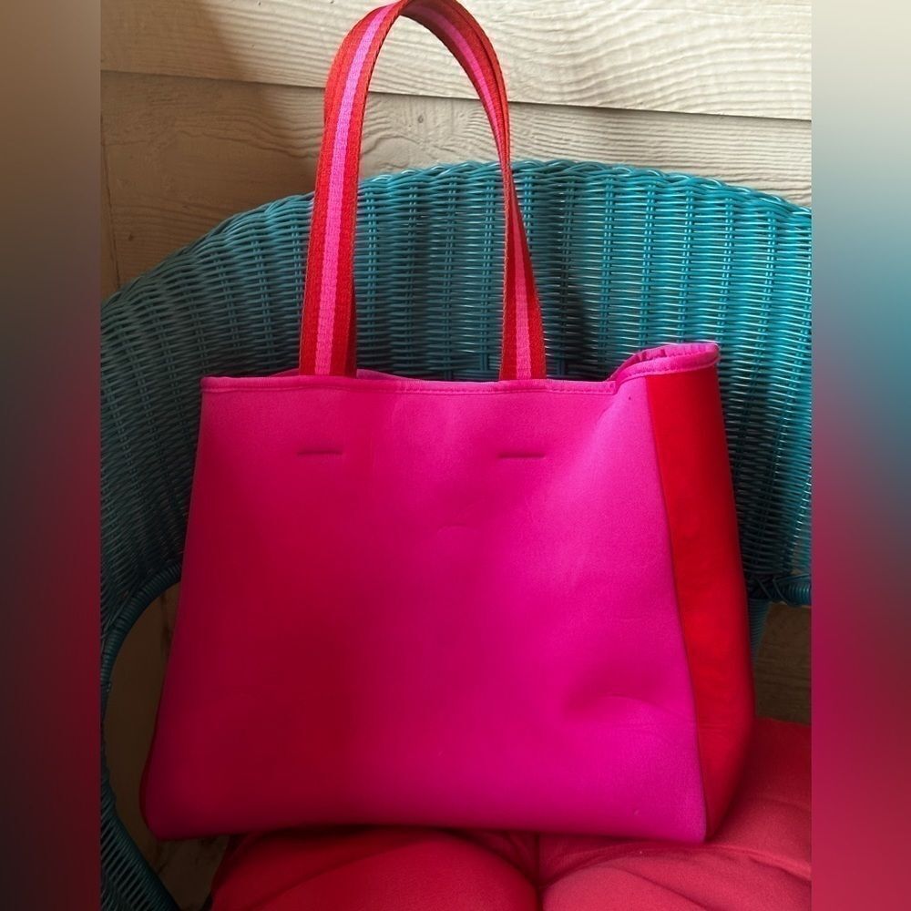 SUMMERSALT Pink Neoprene Beach Tote